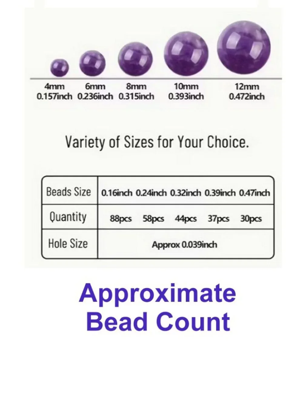 Natural  Lavender Amethyst  Beads